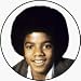 Michael Jackson - Young Face Shot in Jacket - 1 1/4" Button / Pin