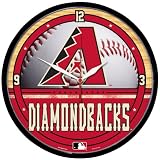 MLB Arizona Diamondbacks Round Clock