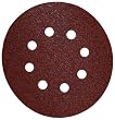 DEWALT DW4309 5-Inch 8 Hole 80 Grit Hook and LoopRandom Orbit Sandpaper (25-Pack)