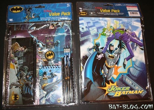  Batman 11 pc Value Set - School Supply - Stationery Set