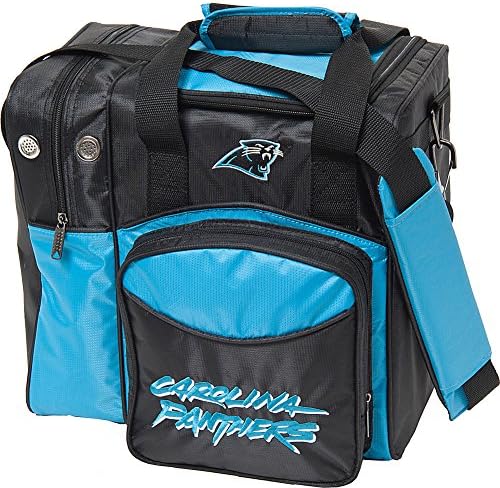 KR Strikeforce Carolina Panthers Single Bowling Bag, Multicolor