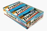 Trident Crystal Frost Fresh Mint Flavor Chewing Gum with Xylitol 18/ 5-stick Paks Sugarless Gum