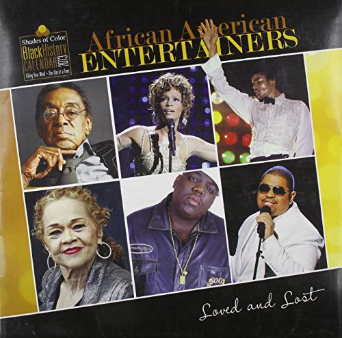 African American Entertainers 2013 Calendar