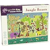 Jungle Beasts by David Sheskin Jigsaw Puzzle (Pomegranate Kids Jigsaw Puzzle)