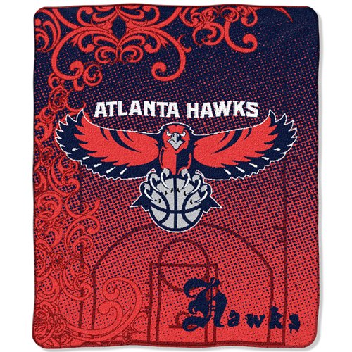 Atlanta Hawks NBA Micro Raschel Blanket (50x60")"