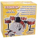 Bontempi Bontempi JD4830 6pc Drum Set with Stool