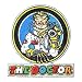Sports : Valentino Rossi Aufn&auml;her The Doctor Name Mittelgross Logo