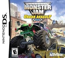 MONSTER JAM URBAN ASSAULT nintendo ds MONSTER JAM URBAN ASSAULT