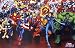 MARVEL HEROES ATTACK, Poster XXL, Affiche GÚant (140cm x 100cm)