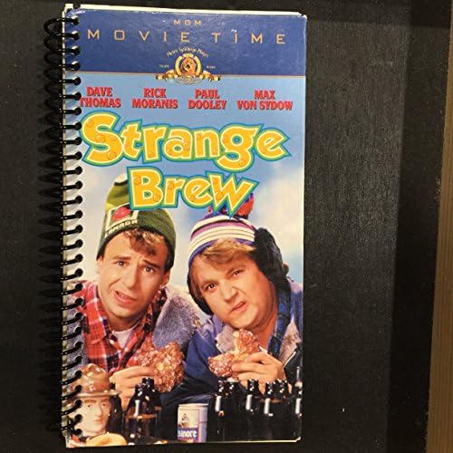 Strange Brew VHS Notebook