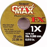 Seaguar Grand Max FX Fluorocarbon Tippet Size: 4x (7.0 lb.) (25 yards)