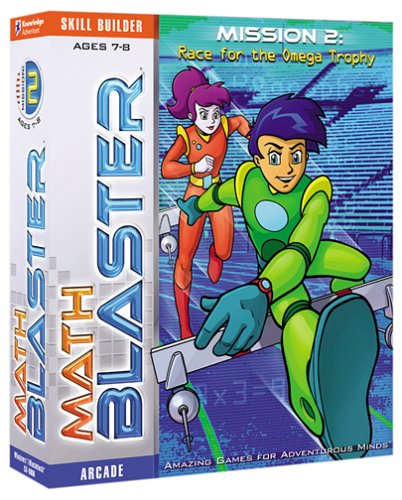 Software: Math Blaster Ages 7 8  Jewel Case 