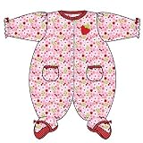 Carter's Strawberry And Floral Sleep N' Play PNK/MLT 9 Mo