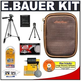Eddie Bauer Ridge Series Slim Camera Case + Tripod + Accessory Kit for Nikon Coolpix,... by Eddie Bauer