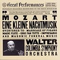 Mozart: Eine kleine Nachtmusik + Overtures K 486 588 492 620 477 (CBS Great Performances)