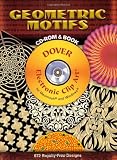 Geometric Motifs CD-ROM and Book (Dover Electronic Clip Art)