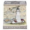 Harbour Lights Tissue Box Cover