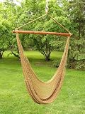 Deluxe Extra Large Brown Rope Hammock Swing Chair 100% Soft Cotton Rope 61MZ%2B7Cx14L. SL160 Deluxe Extra Large Brown Rope Hammock Swing Chair 100% Soft Cotton Rope
