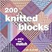 200 knitted blocks to mix and match
