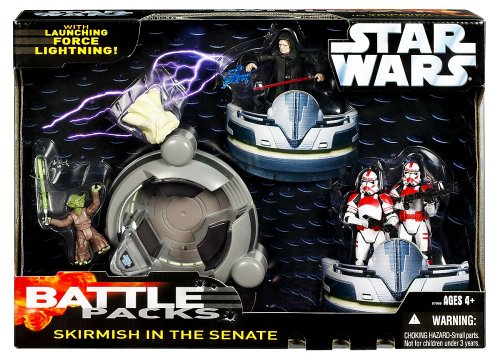 Star Wars Saga '06 Action Figure Battle Pack Skirmish in the Senate