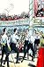 Art Poster, Fencing on Stage - 18.75 x 27.5