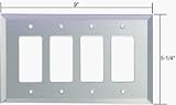 CRL 4X Decora Glass Mirror Plate - Clear