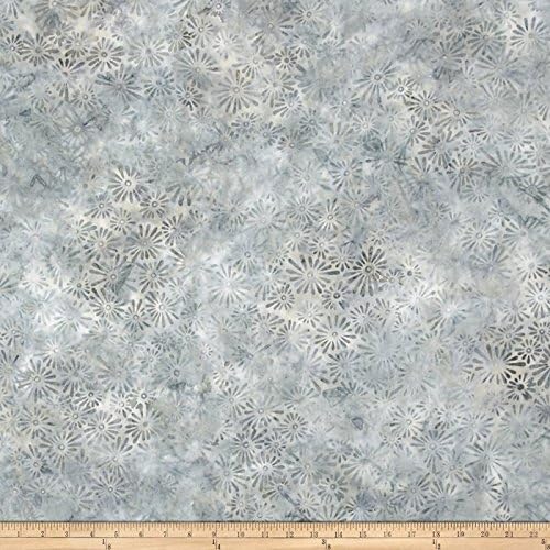 Wilmington Batiks Flower Field Gray Fabric By The Yard