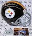 Terry Bradshaw Autographed/Hand Signed Pittsburgh Steelers Throwback Full Size Authentic Helmet with