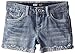 Levi's Girls' Mission Thick Stitch Shorty Denim Short