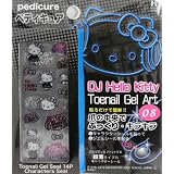ペディキュアフットジェルシール20%OFF 【CDK-08】ハローキティ HELLO KITTY ネイルシール