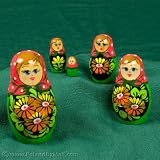 5 Piece Nesting Doll - 3.5 inch