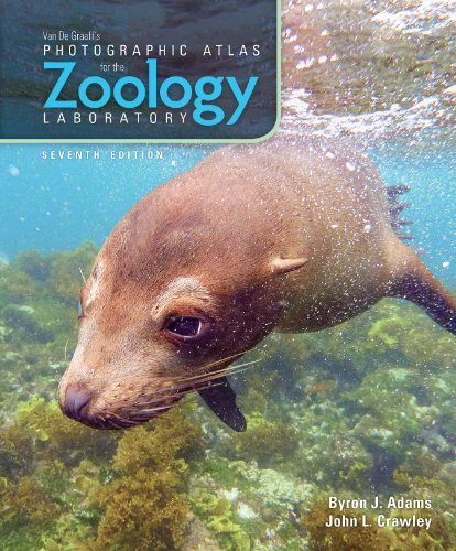 Van De Graaff's Photographic Atlas for the Zoology Laboratory 7th edition by Byron J. Adams, John L. Crawley (2013) Ring-bound
