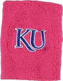Kansas Jayhawks adidas Pink Breast Cancer Awareness 4" Wristbands