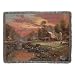 Sunset at Riverbed Farm Throw- 68x51
