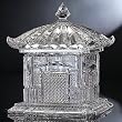 Godinger 4948 Large Pagoda Covered Box