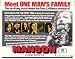Manson Poster Half Sheet 22x28 Charles Manson Mary Brunner Vincent Bugliosi