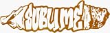 Sublime - Second Hand Smoke Joint Logo, Brown on White - Sticker / Decal