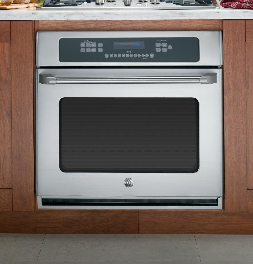 what a wall oven install looks like 30 inches here Single electric