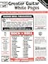 The Ultimate White Pages Guitar Vol. 1 A to Z