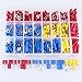 Hilitchi 400Pcs 22-16/16-14/12-10 Gauge Electrical Insulated Ring Bullet Butt Spade Fork Splice Crimp Wire Terminals Connectors Assorted Kit