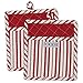 DII Kitchen Collection, Gourmet Chef, Potholder Set, Striped Tomato
