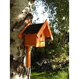 Vogelhaus - Vogelh�uschen - Nistkasten - Meisenkasten - Brutkasten / Dachfarbe: gr�n 12030von "degaho"