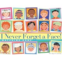 eeBoo I Never Forget a Face Memory Game