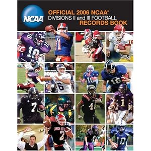 Ncaa Football Records Book - Division 2 and 3 by