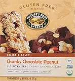 Nature's Path Gluten Free Granola Bar, Chuky Chocolate Peanut, 6.17 Ounce