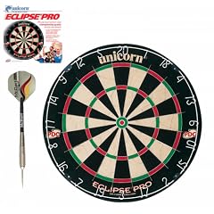 Model 2012 Unicorn Eclipse Pro Dartboard inkl. McDart.de� Fighter Darts