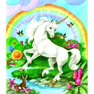 Unicorn 200pc Childrens Jigsaw Puzzle by Anthony Barzone