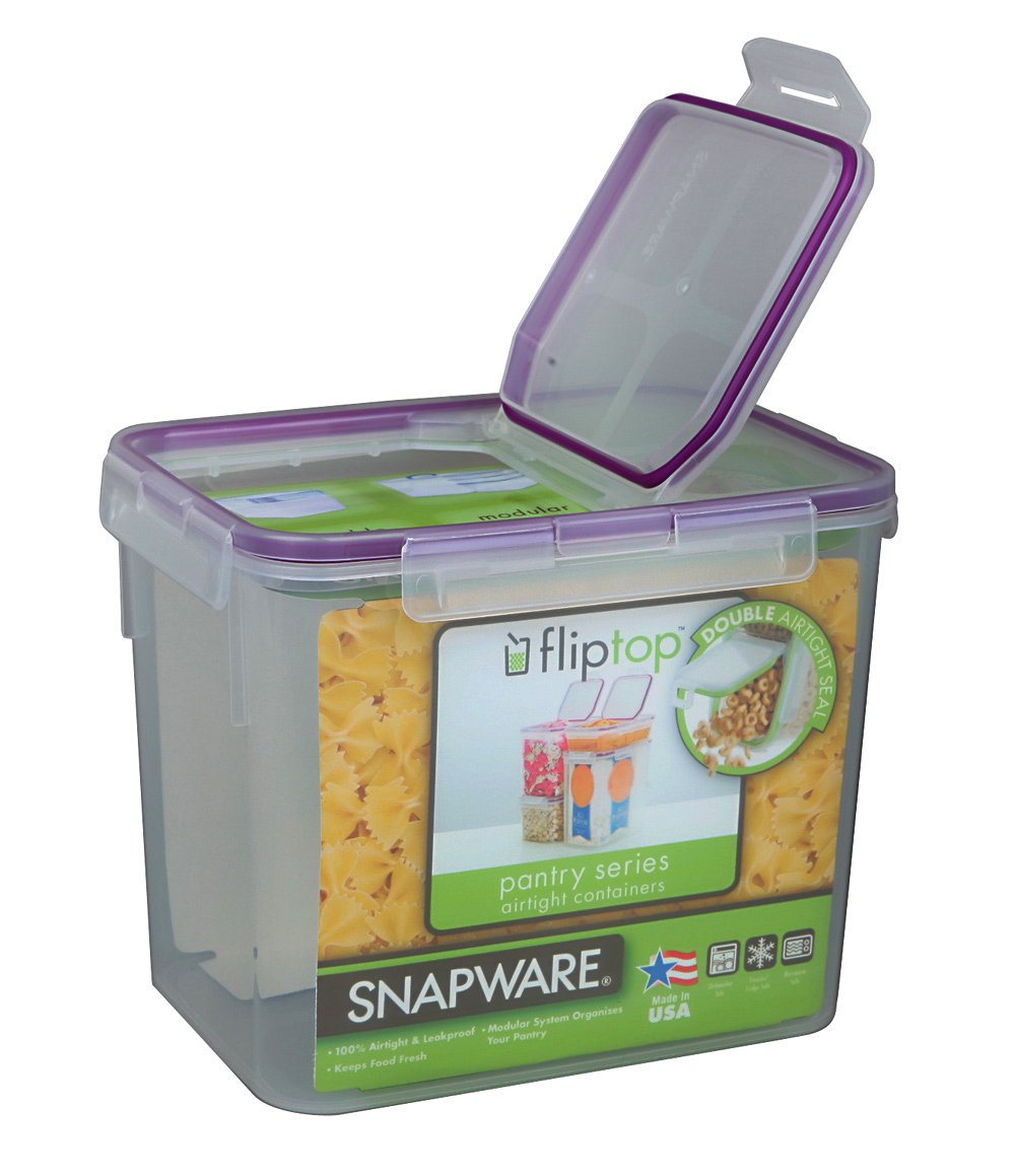 Snapware Airtight Flip Medium Storage Container, 17Cup , New, Free