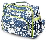 Ju Ju Be BFF Diaper Bag, Cobalt Blossums