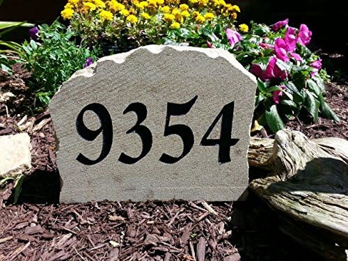 Personalized Engraved Address Garden Stone